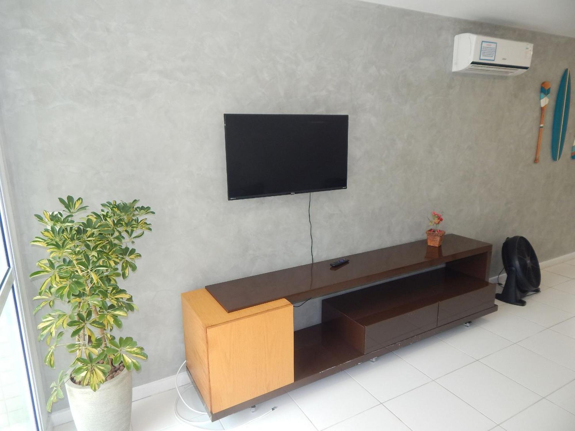 Apartment Charmoso E Confortavel 1 Quarto/frente Mar - Mandai / Inicio Da Do - Cf07